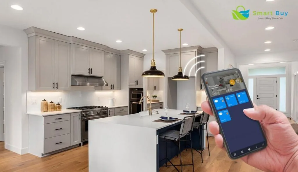Điều khiển và giám sát Smarthome từ xa