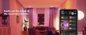 Điều khiển hệ thống chiếu sáng chỉ với một ứng dụng Philips Hue
