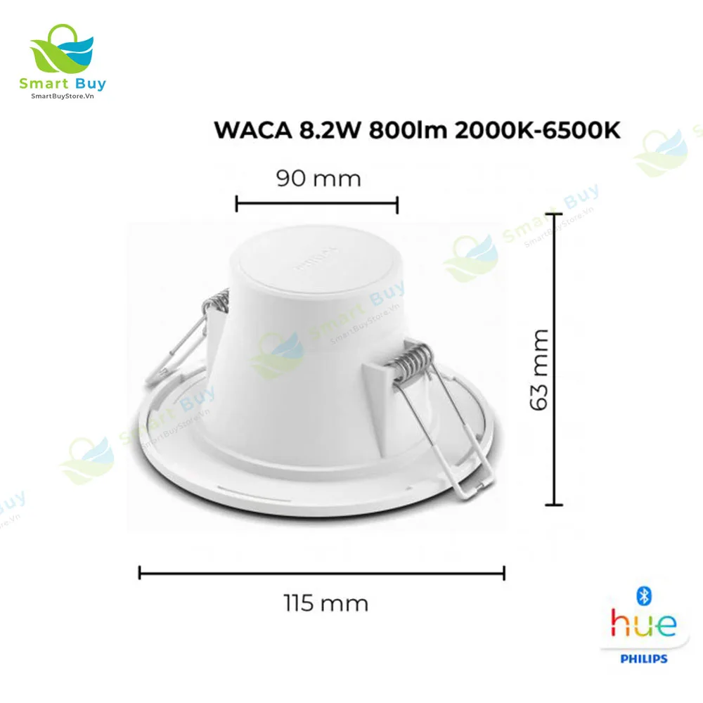 Philips Hue Akari White Color & Ambiance Downlight 4