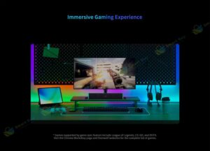 Công nghệ ánh sáng cho trải nghiệm gaming và nghe nhạc mới lạ