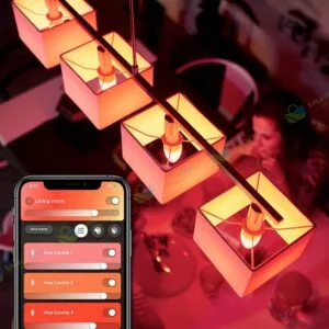 Đèn Philips Hue Candle với ánh sáng 16 triệu màu độc đáo